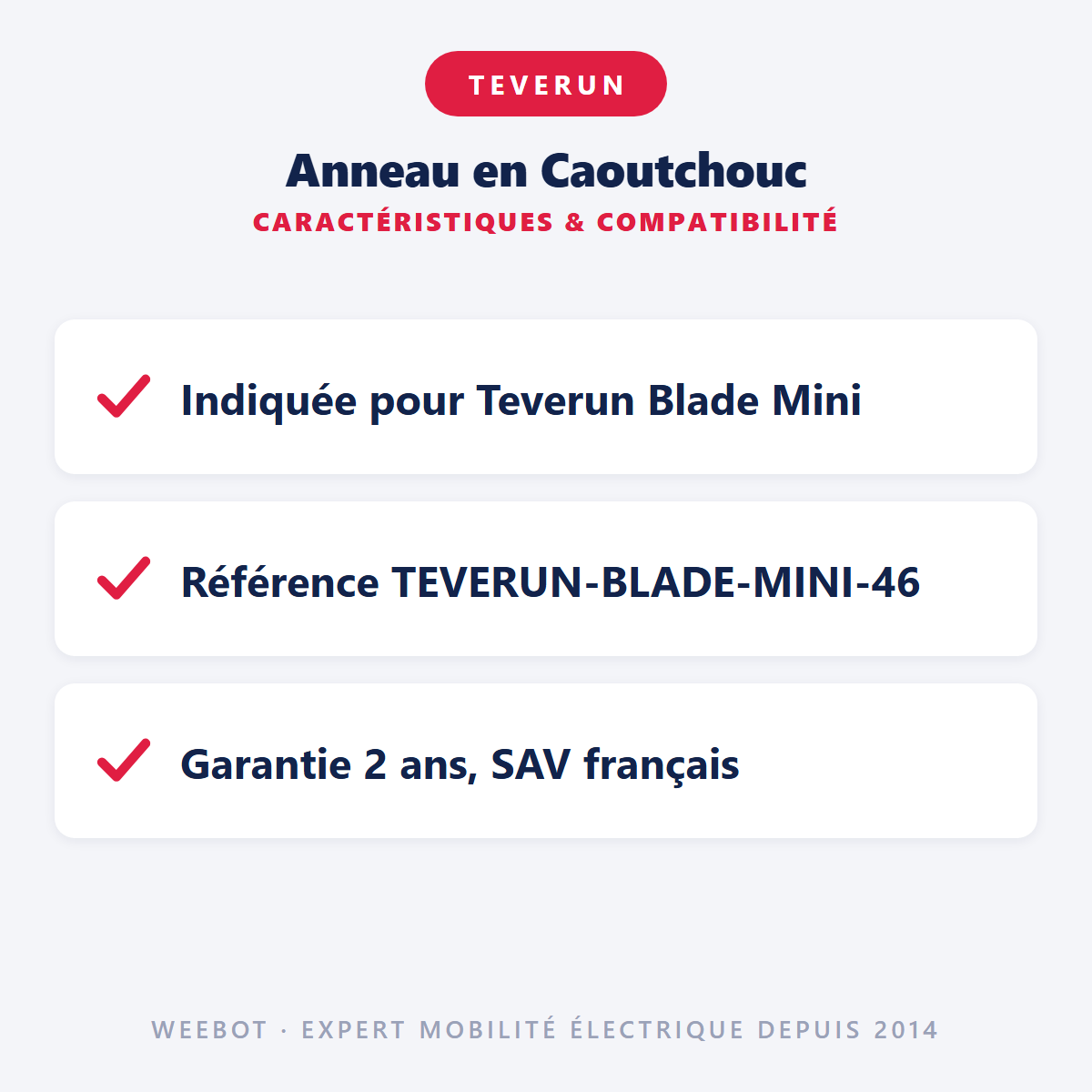 Anneau en Caoutchouc : caractéristiques et compatibilité