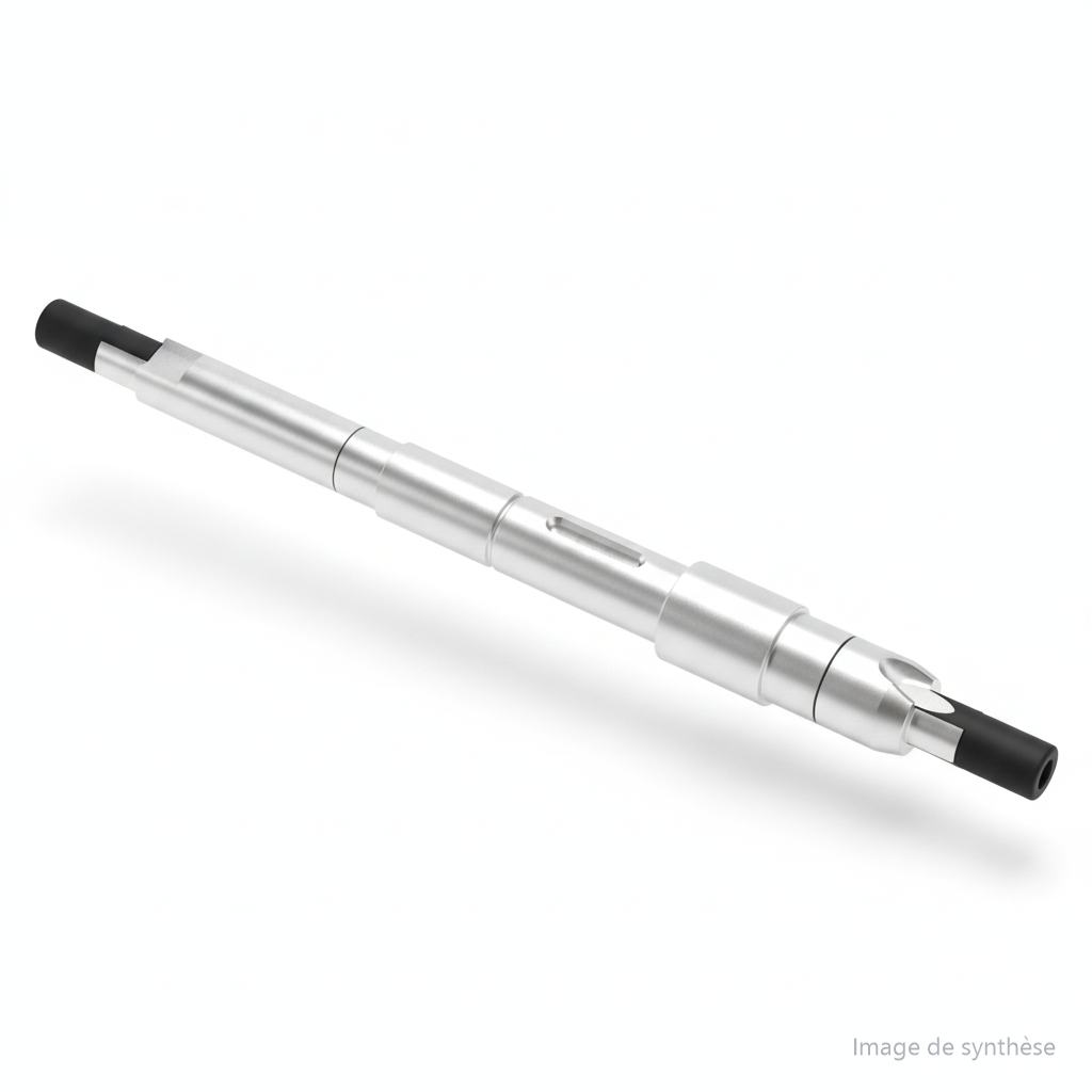 Schéma d'un axe de moteur pour trottinette électrique Dualtron City