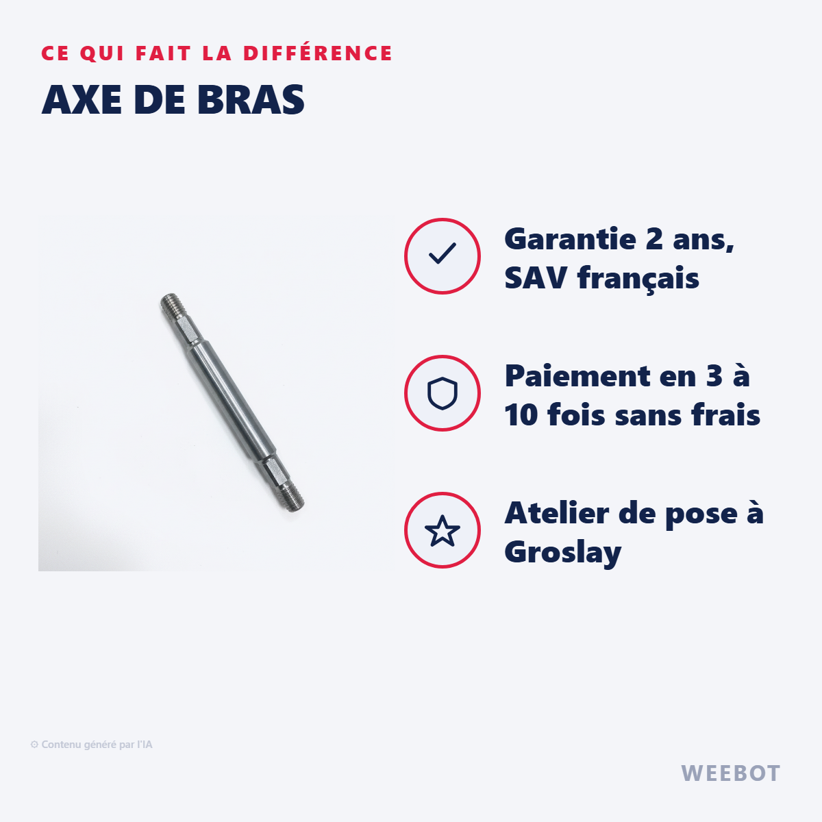 Axe de Bras : les points forts