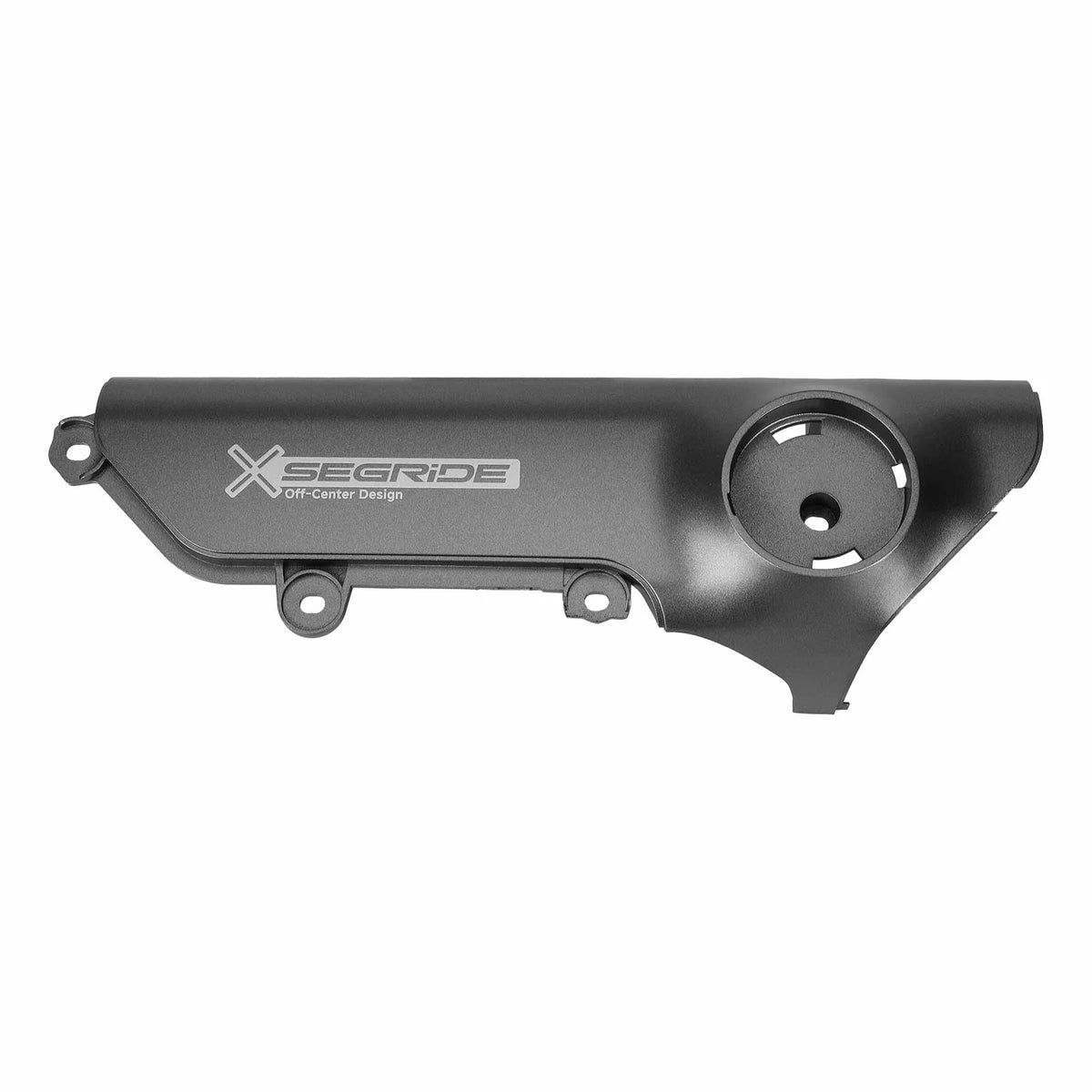 Cache de fourche avant gauche en plastique gris pour trottinette électrique