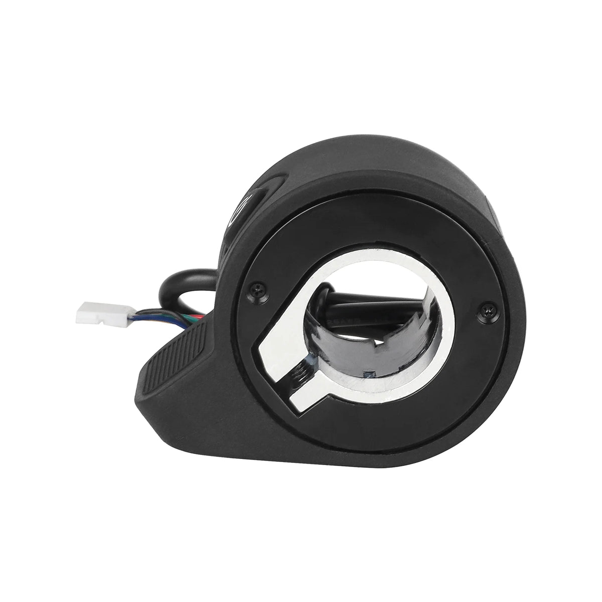 Gâchette d'Accélérateur Noire avec Bouton d'Éclairage, vue 3
