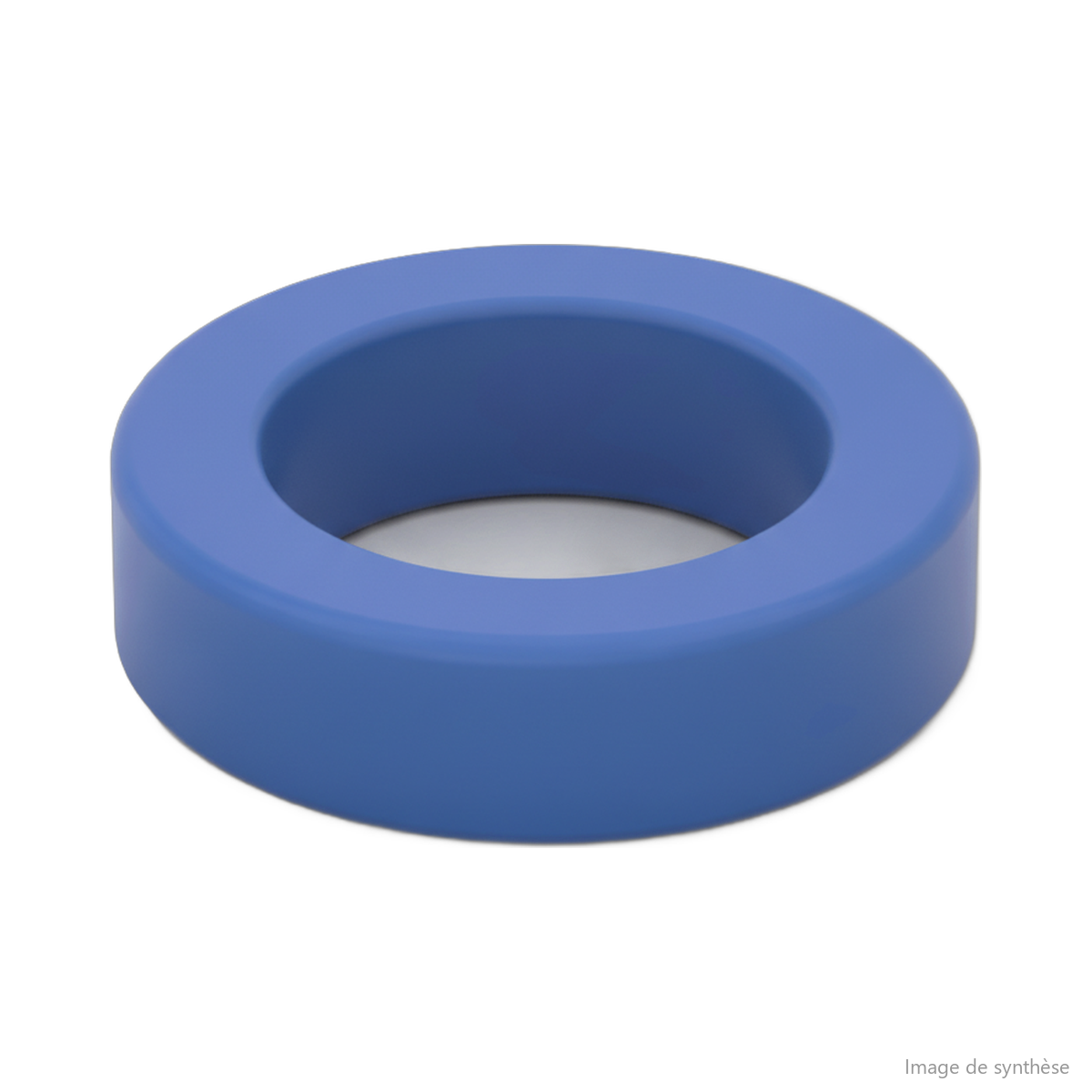 Bague plastique bleue de suspension arrière pour Dualtron Popular