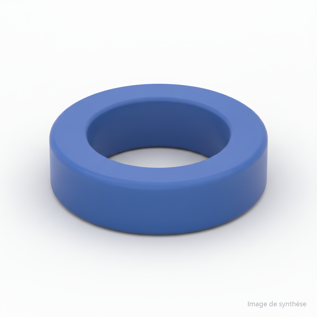 Bague plastique bleue de suspension arrière pour Dualtron Popular