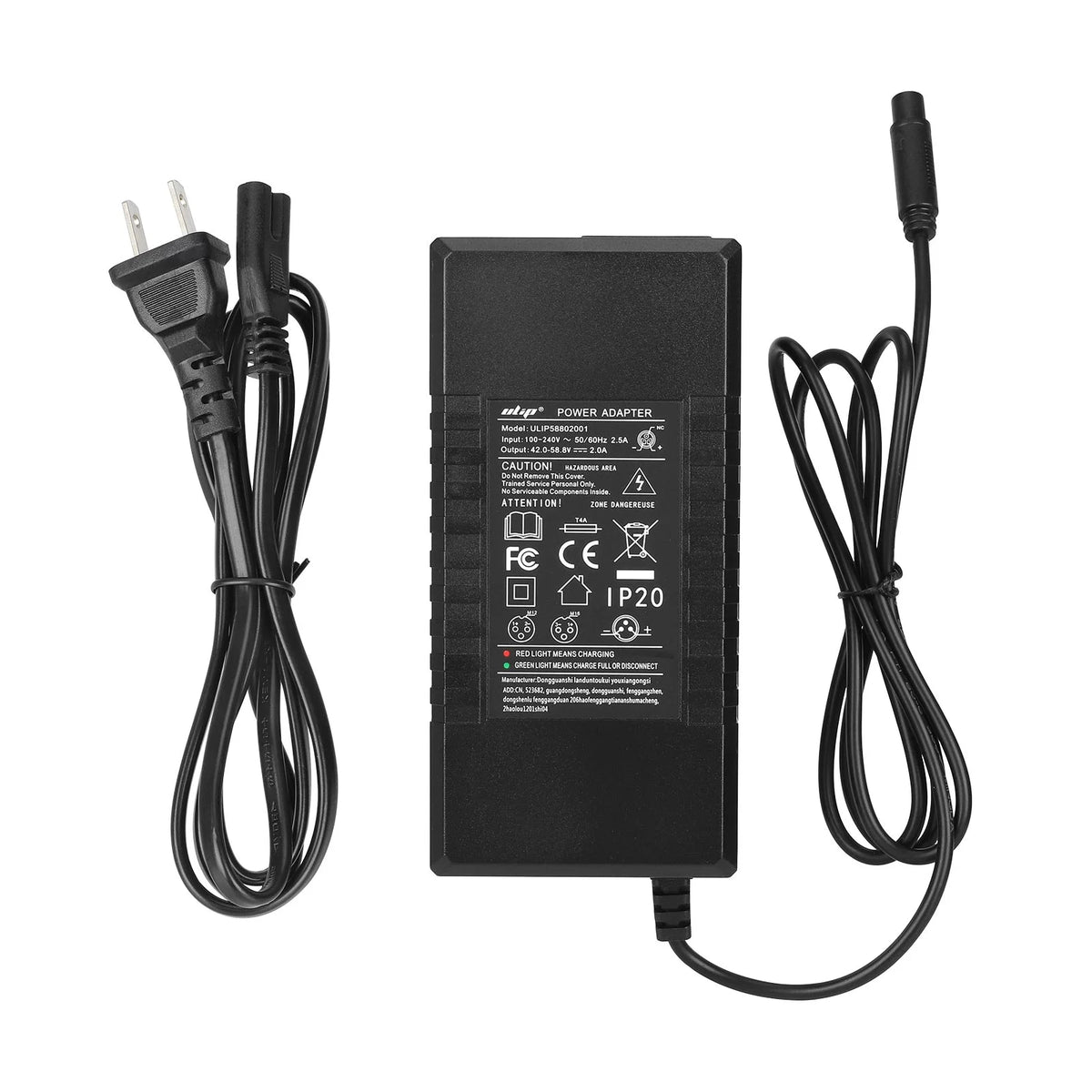 Chargeur 58,8V 2A 3 Broches CQ, vue 4
