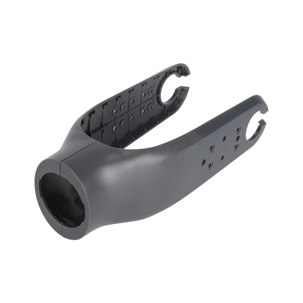 Cache plastique noir de protection pour fourche avant de trottinette électrique