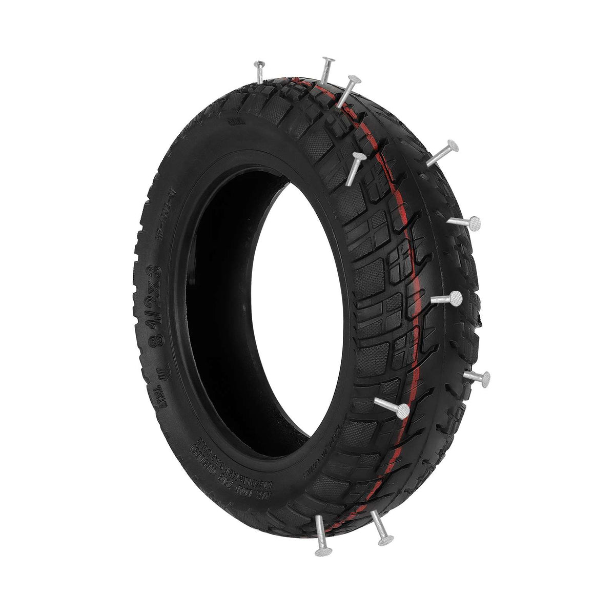 Pneu Tubeless Tout-Terrain 8,5 Pouces (8,5x3) Auto-Réparant Anti-Crevaison, vue 2