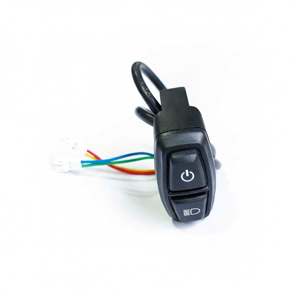 bouton d allumage et phare pour trottinette electrique dualtron popular
