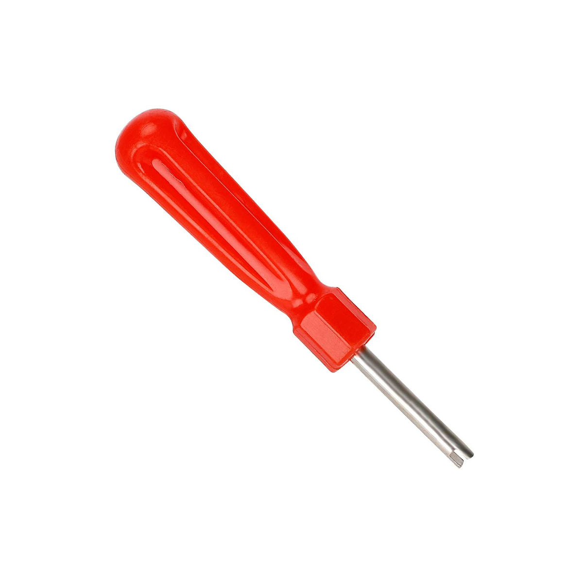Démonte obus de valve rouge avec manche en plastique