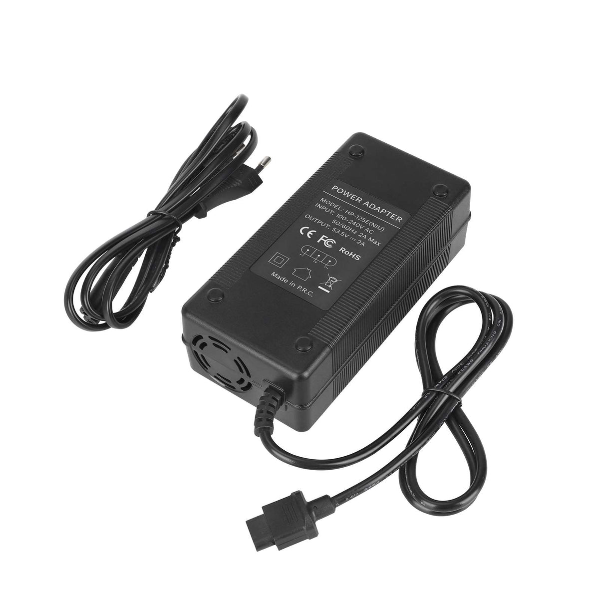 Chargeur 53,5V 2A Prise EU, vue 3