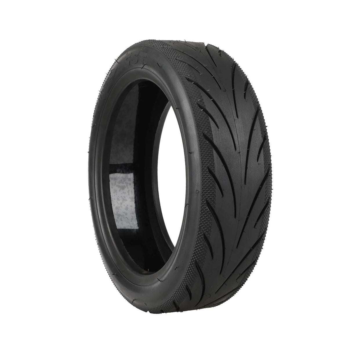 Pneu tubeless CST 10 pouces noir auto-réparant avec gel anti-crevaison vu de trois-quarts