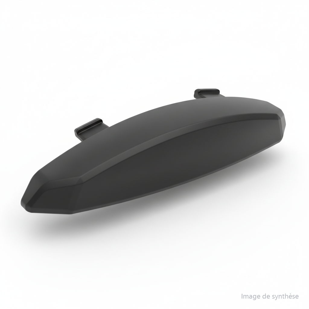 Cache feu arrière transparent de garde-boue pour trottinette électrique Dualtron Dolphin