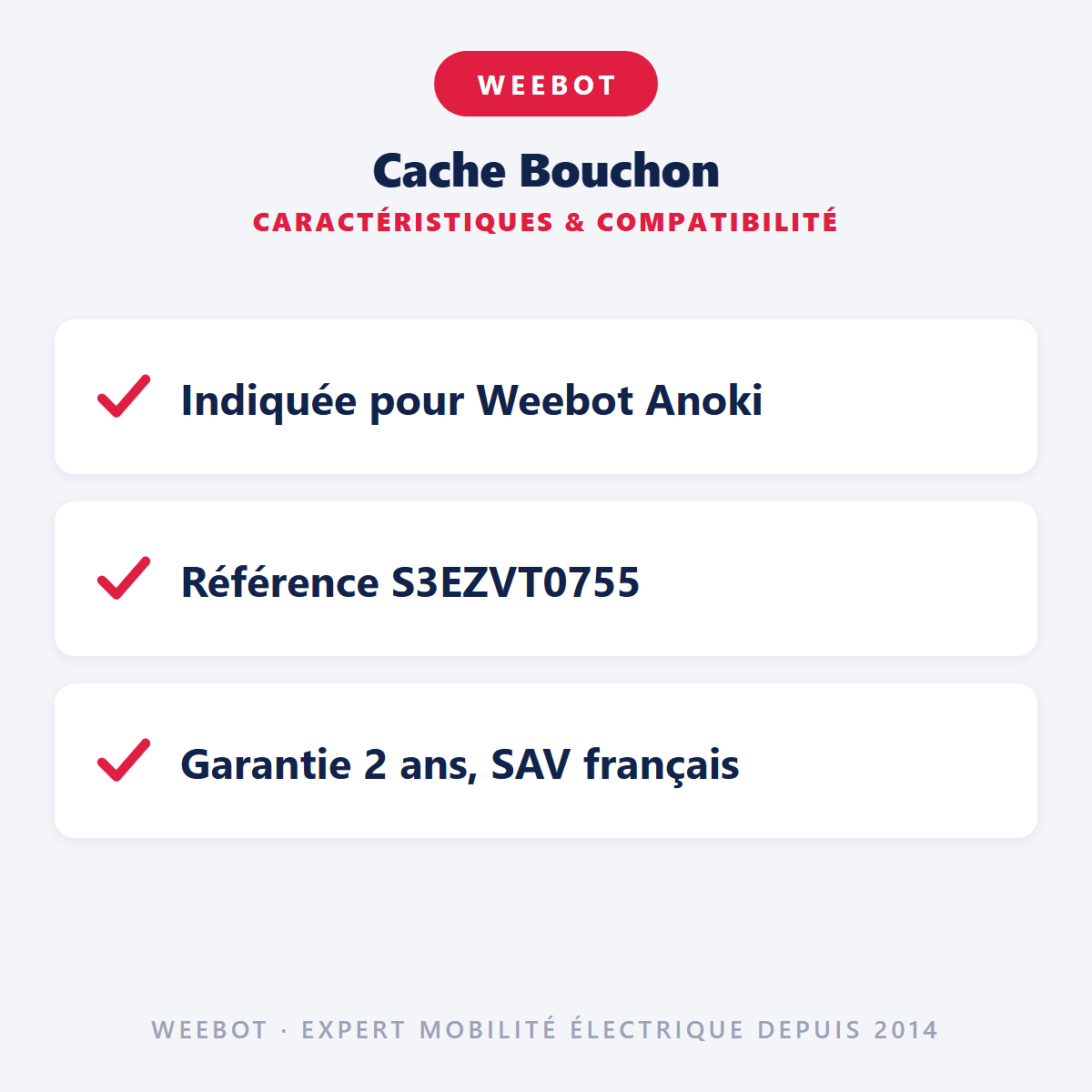 Cache Bouchon : caractéristiques et compatibilité