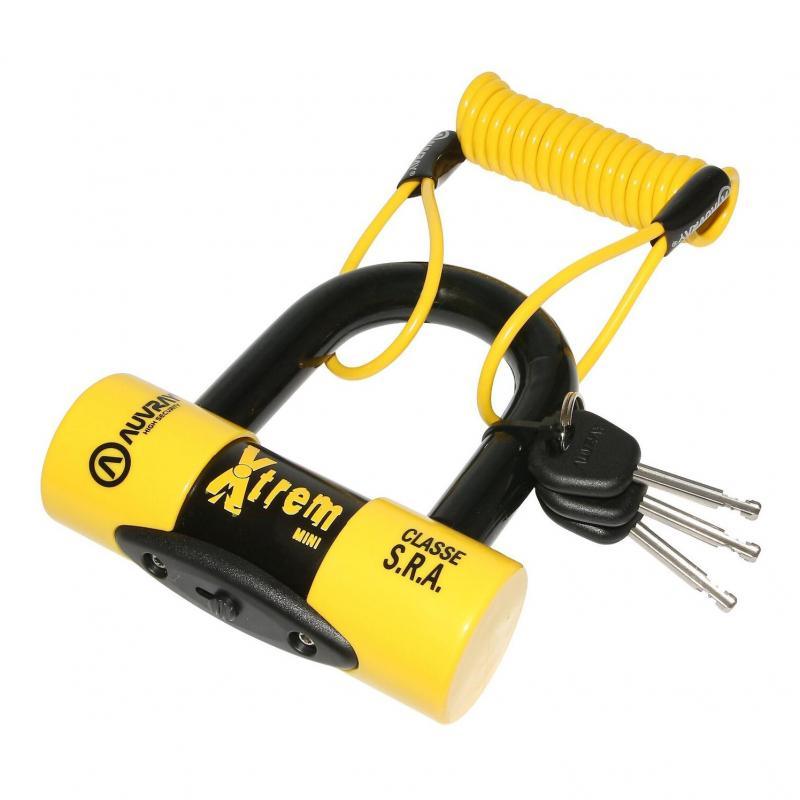 Anti Vol Bloque Disque AUVRAY Xtrem Mini SRA - Pour Scooter et Moto - Weebot