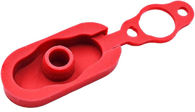 Bouchon Port de Charge Rouge pour Trottinette Électrique Xiaomi - Weebot