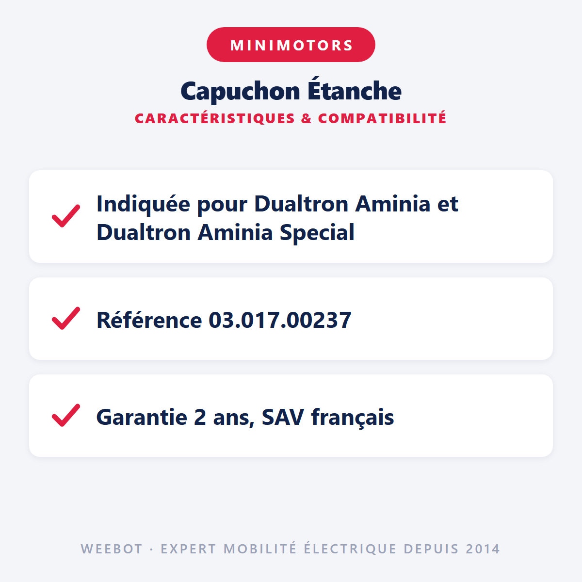 Capuchon Étanche : caractéristiques et compatibilité