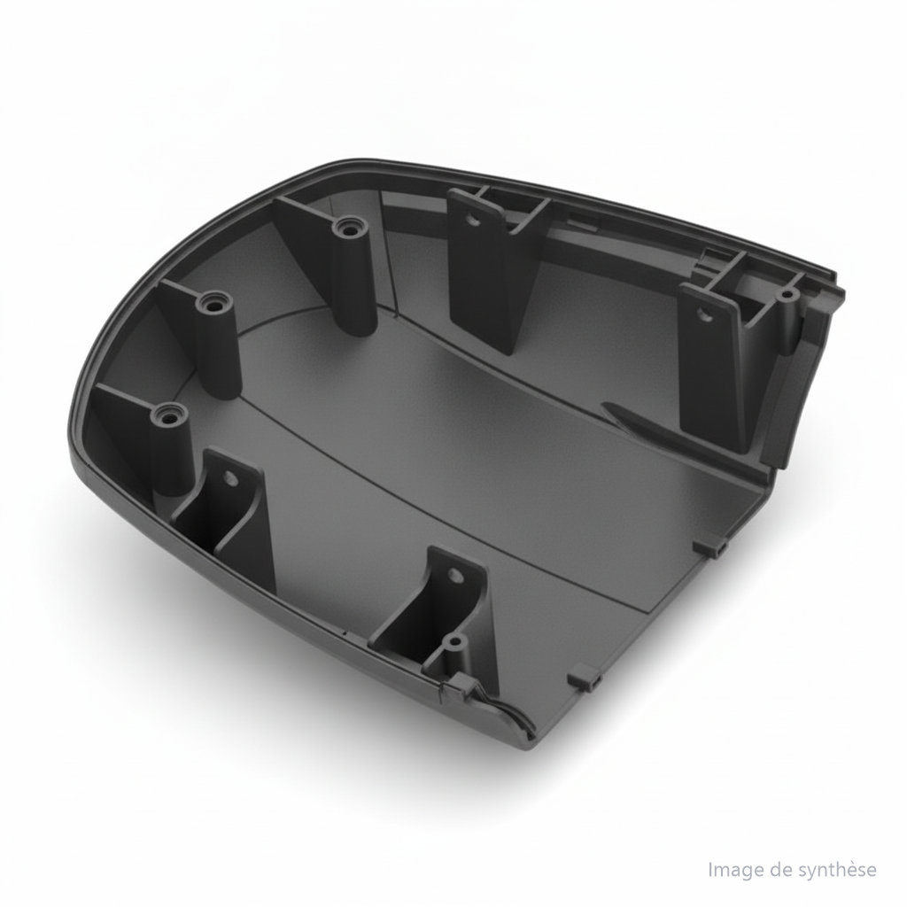 Vue intérieure du carénage avant inférieur pour trottinette électrique Dualtron Dolphin