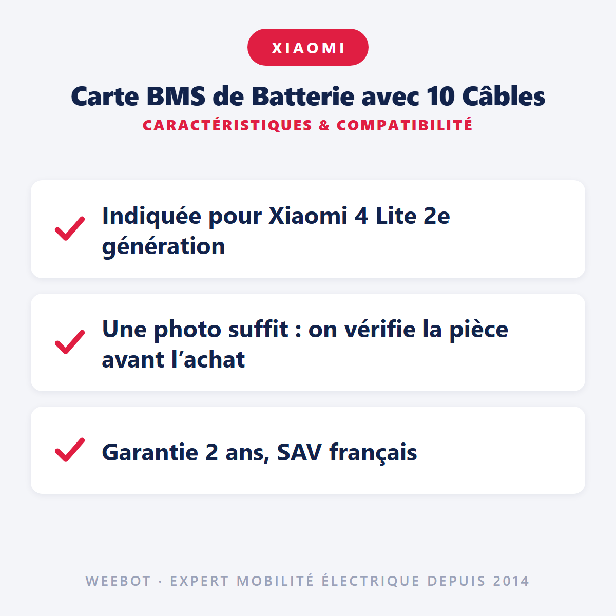 Carte BMS de Batterie avec 10 Câbles : caractéristiques et compatibilité