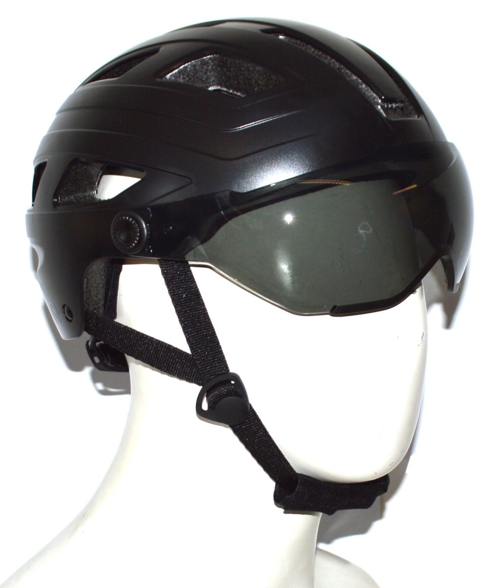 Casque Vélo avec Visière Kali CRUZ PLUS Noir - Weebot