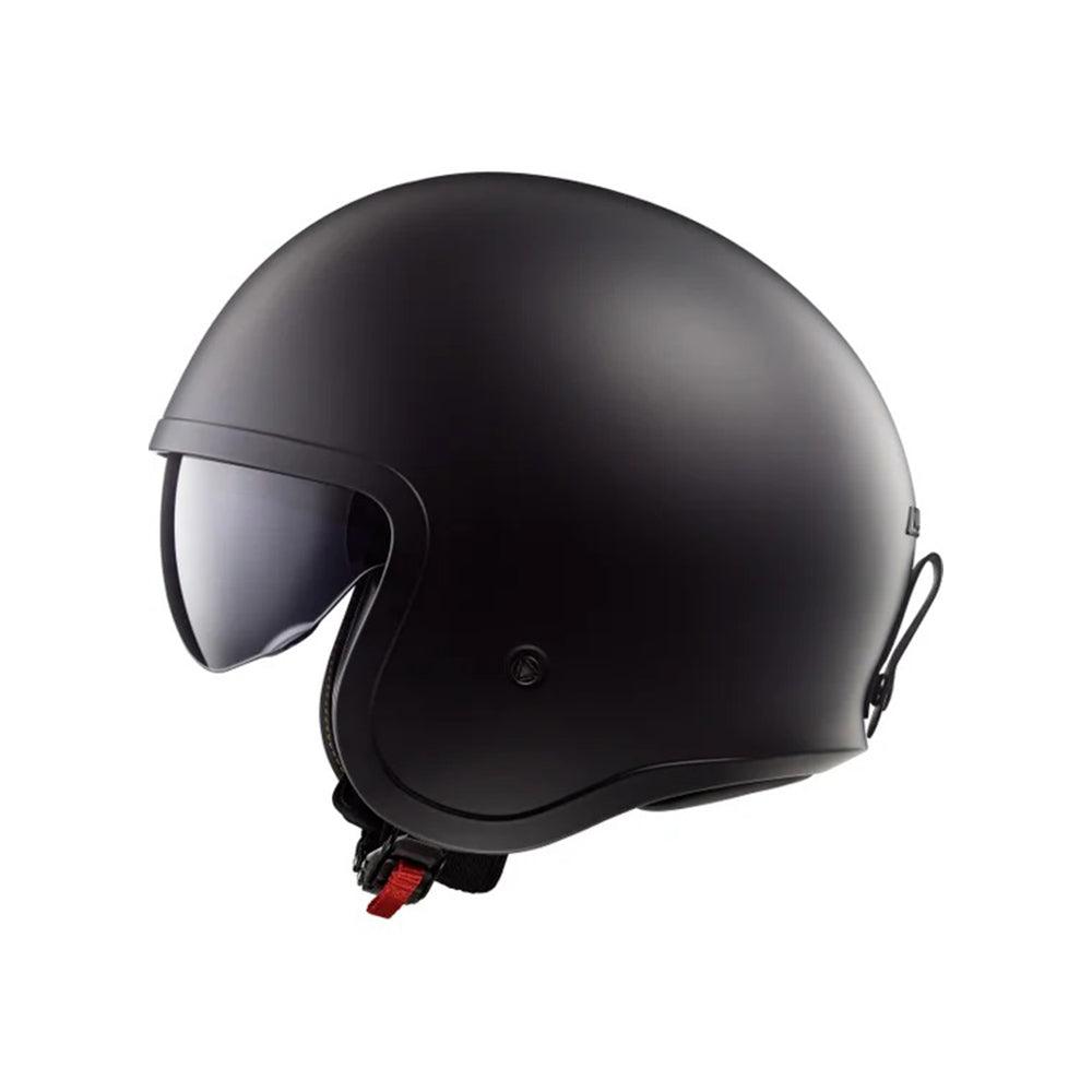 Casque Moto LS2 Spitfire Jet Matt Black - Weebot