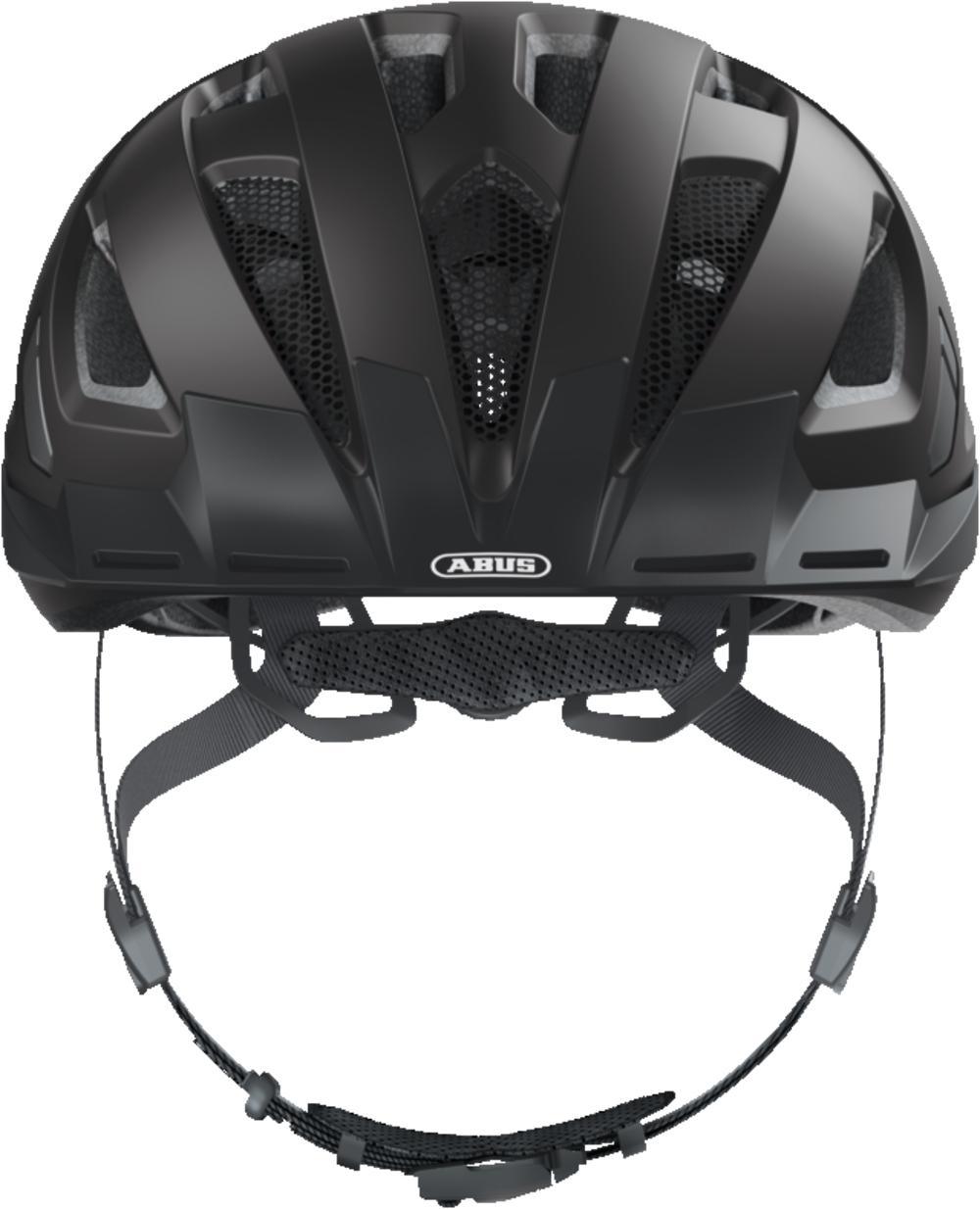 Casque de vélo ABUS URBAN-I 3.0 Velvet Black avec LED Arrière