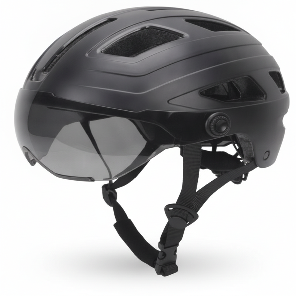 Casque Vélo avec Visière Kali CRUZ PLUS Noir, vue 1