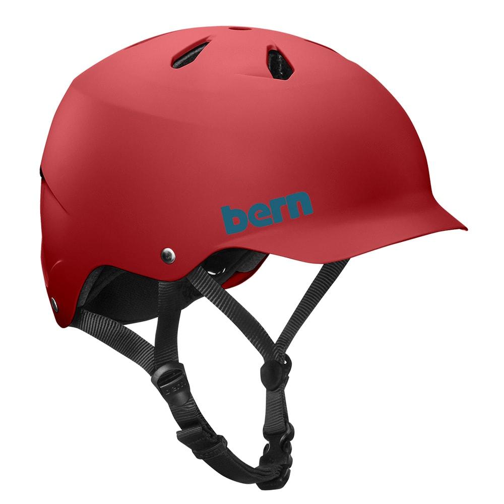 Casque Bern Watts EPS Matte Red - Rouge Mat - Weebot