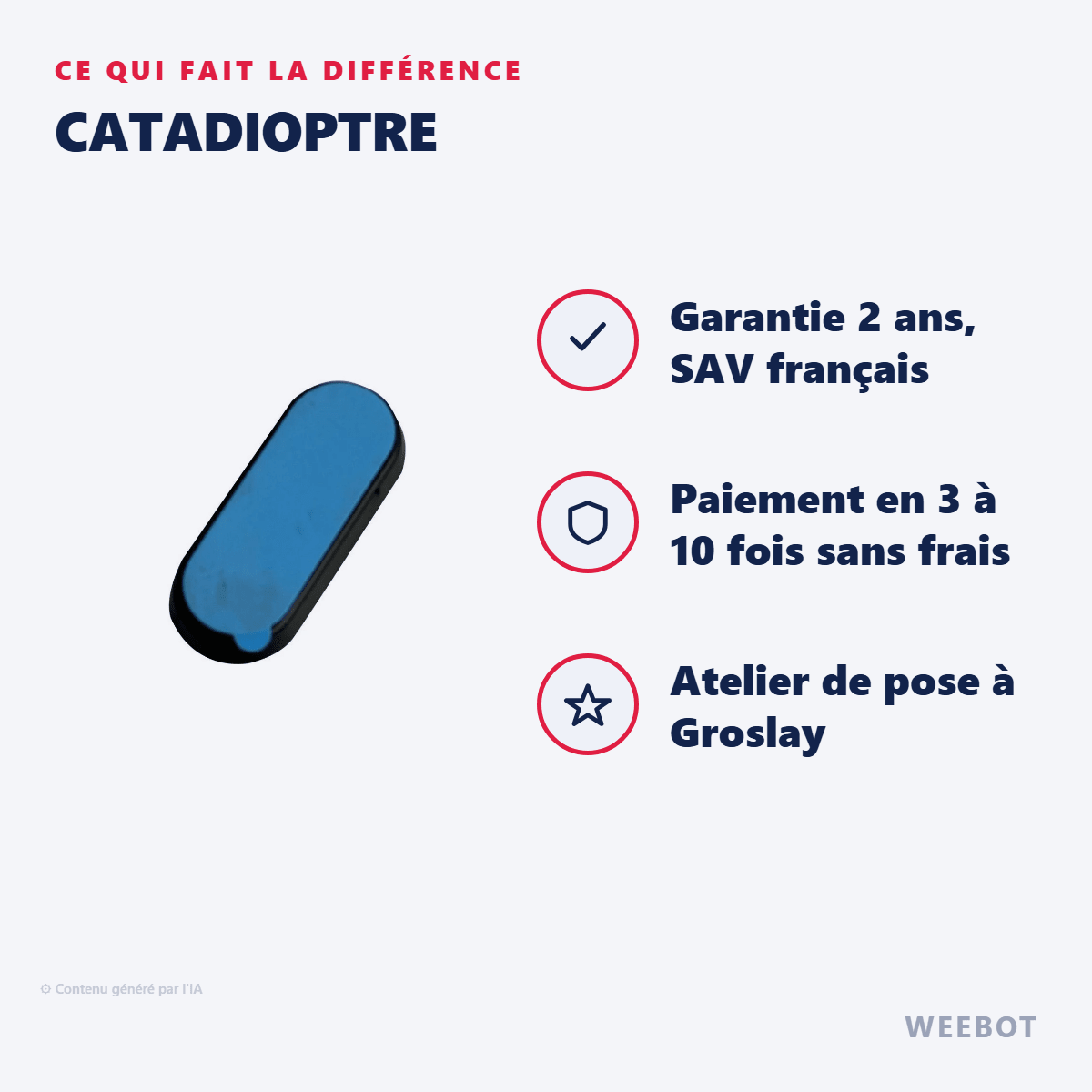 Catadioptre Pour Trottinette Électrique Vsett 10+ - Weebot