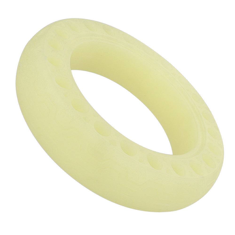 Pneu Plein Alvéolé 10 Pouces (60/70-6,5) Vert Fluorescent, Jaune et Bleu, vue 3