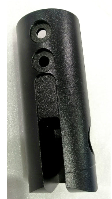 Charnière haute métallique noire pour trottinette électrique Dualtron Ultra 2 pose à plat