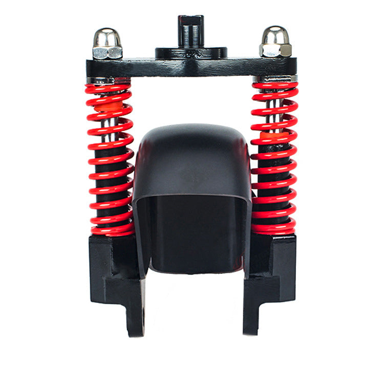 Suspension Hydraulique Avant 8 Pouces Rouge, vue 4