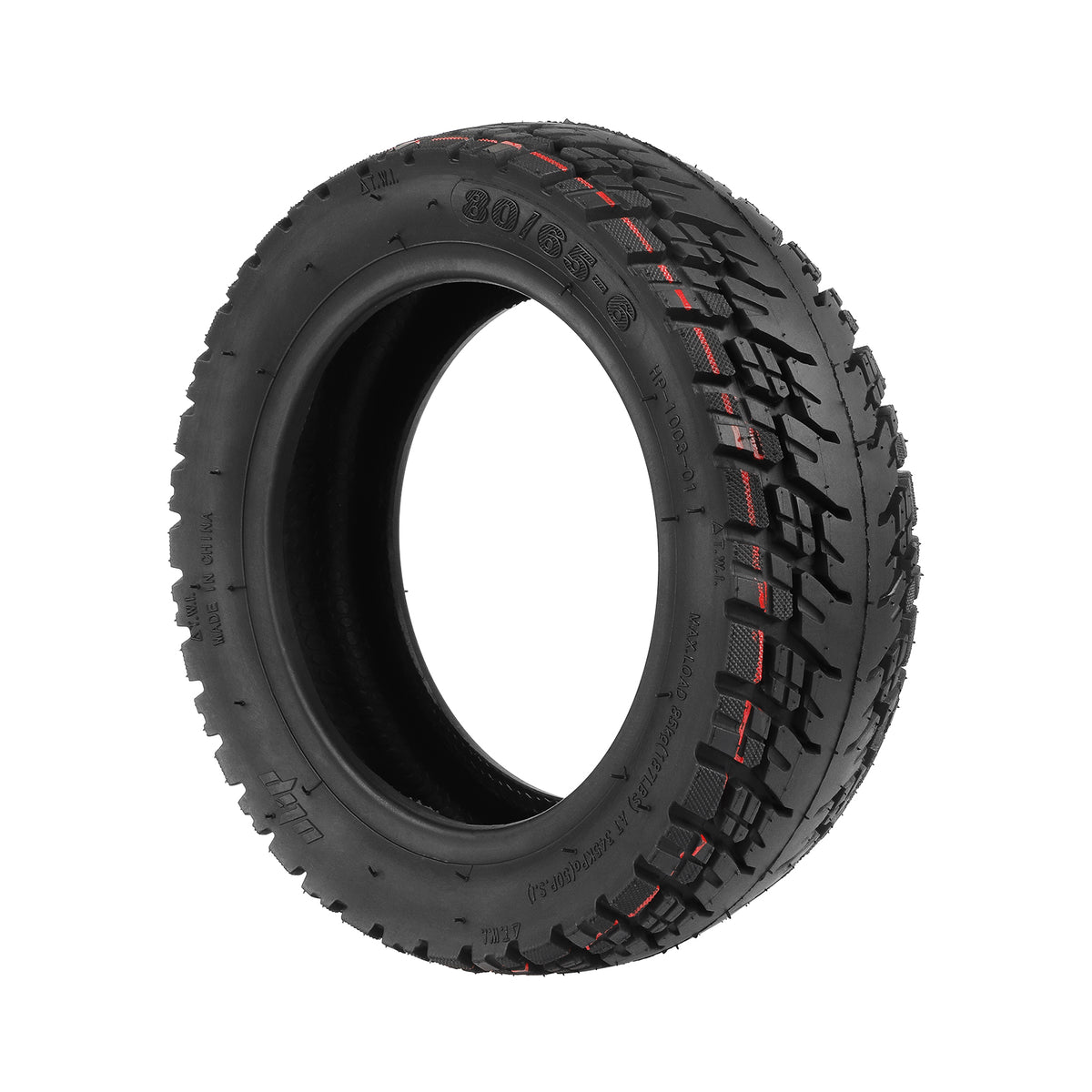Pneu Tubeless Tout-Terrain 10 Pouces (80/65-6), vue 3