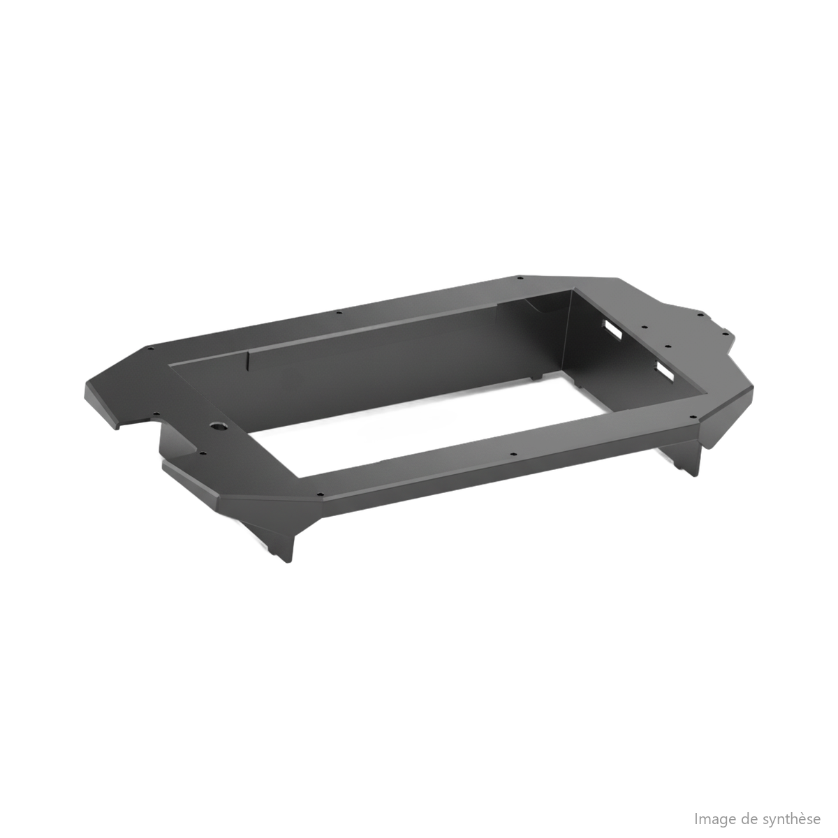 Schéma en vue 3D du deck pour trottinette électrique Dualtron Storm