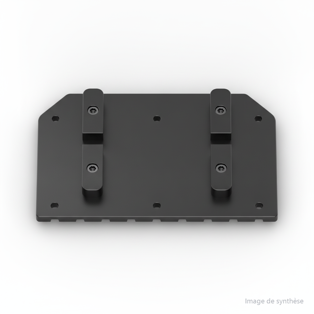 Dessin technique d'un dissipateur de chaleur pour Dualtron Ultra