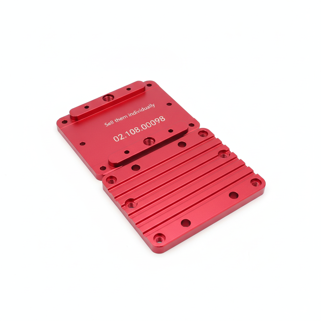 dissipateur thermique rouge pour trottinette electrique dualtron thunder