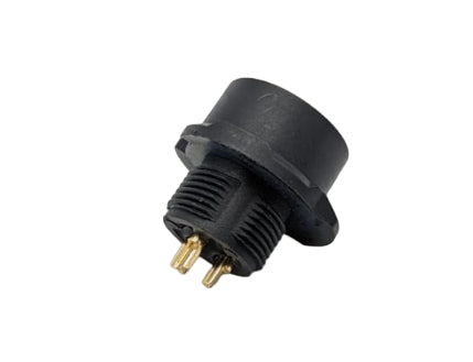 Port de charge noir 3 broches sans câble pour trottinette électrique Dualtron