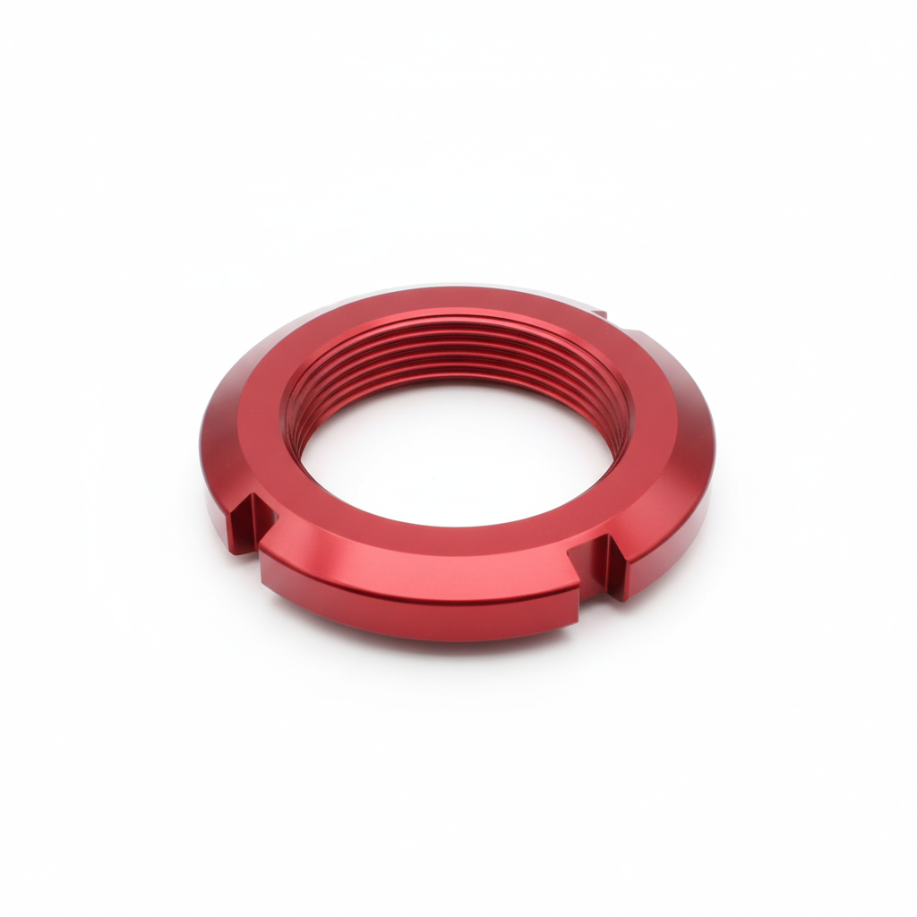 ecrou de direction epais rouge pour trottinette electrique dualtron x 1 et x 2 city et spider 2