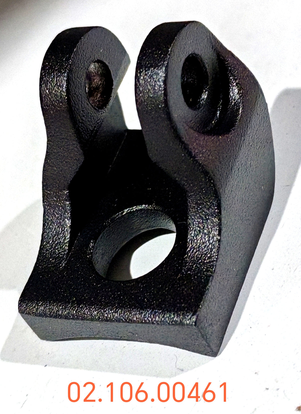 Support de phare avant noir en métal pour trottinette électrique Dualtron