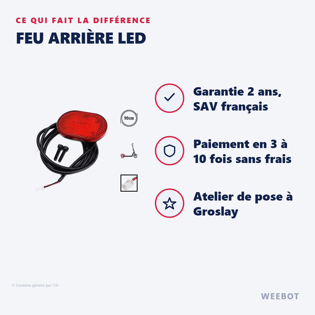 Feu Arrière LED : les points forts