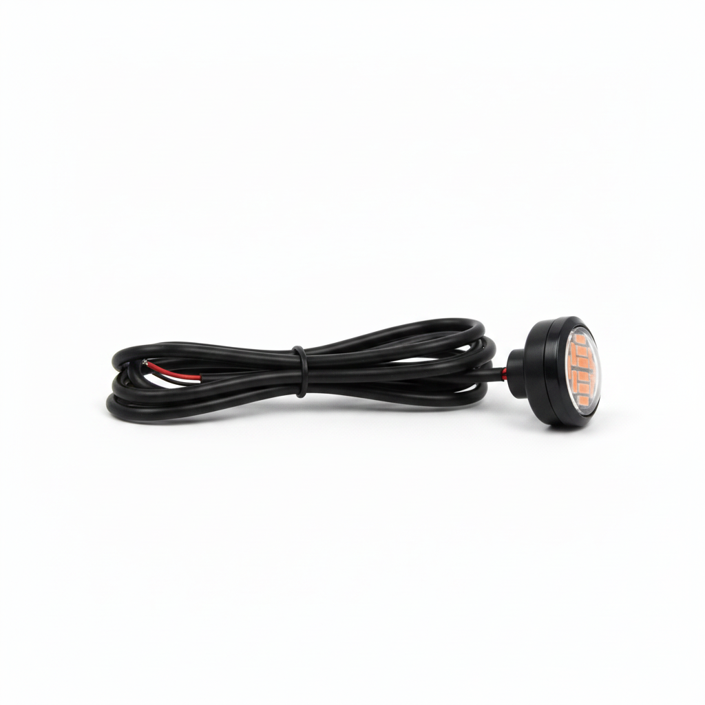 Feu LED Jaune, vue 3
