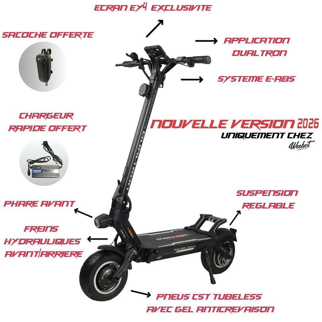 Trottinette Électrique Dualtron Achilleus - Weebot