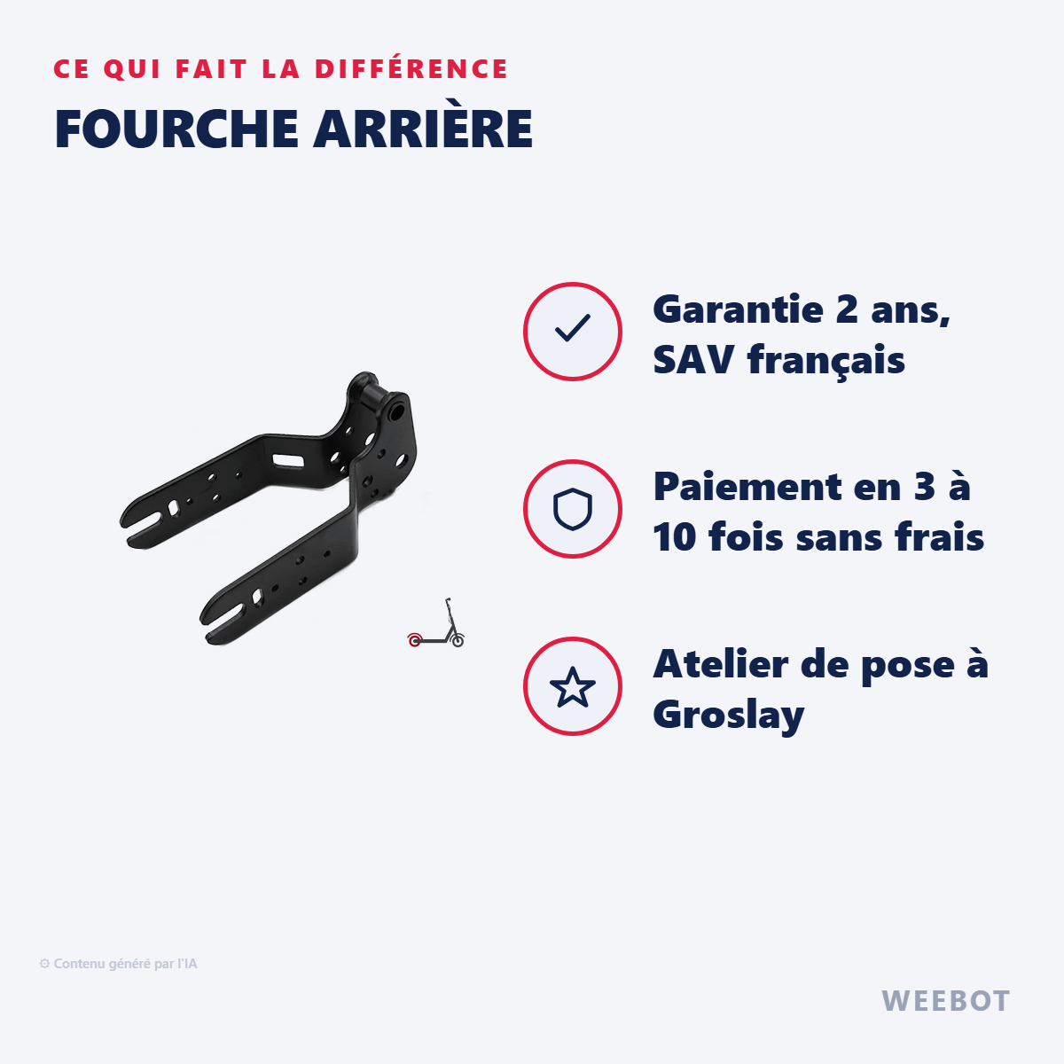 Fourche Arrière : les points forts