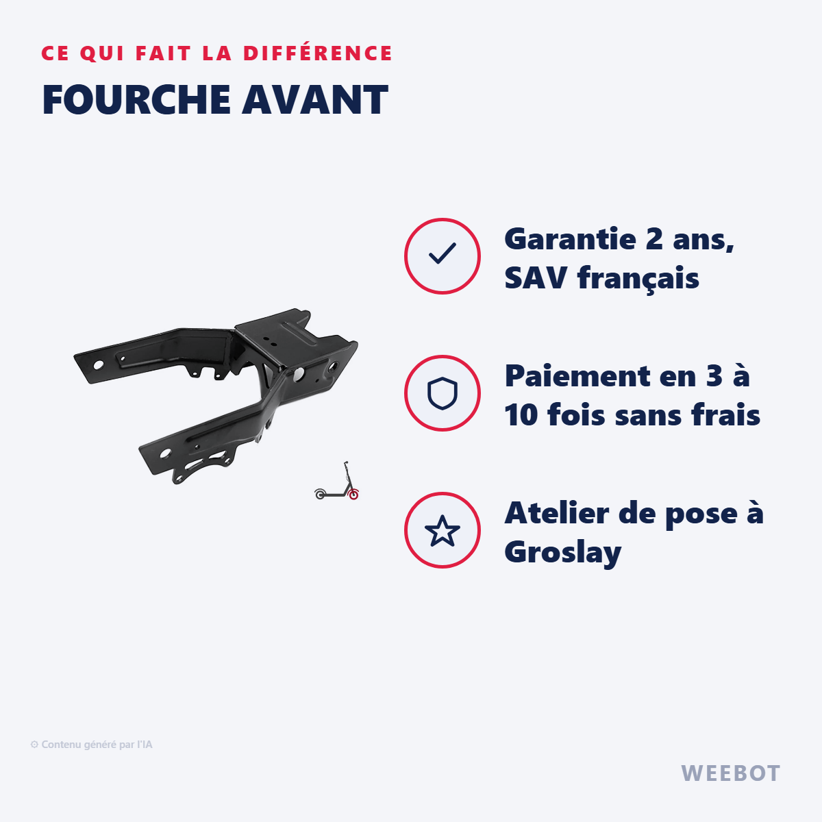 Fourche Avant : les points forts