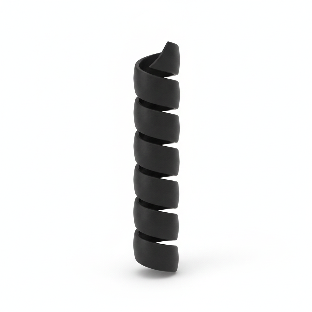 Gaine Spirale de Protection de Câble M6x100mm, vue 1