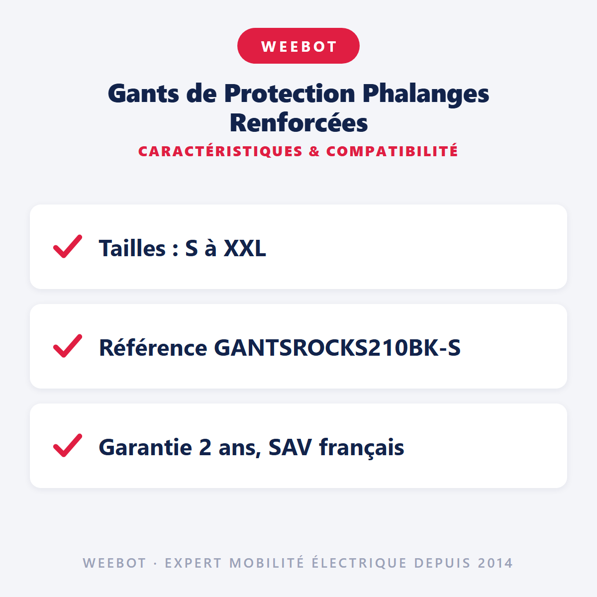 Gants de Protection Phalanges Renforcées : caractéristiques et compatibilité