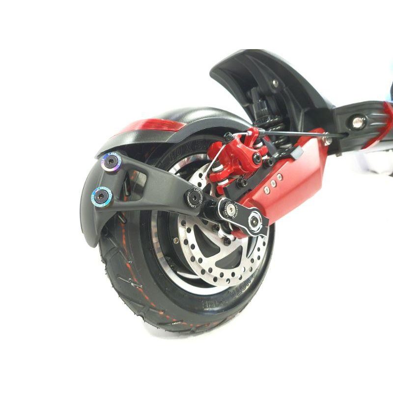 BLANC) Extension universelle de garde-boue avant ou arrière pour moto on BLANC) Extension universelle de garde-boue avant ou arrière pour moto on
