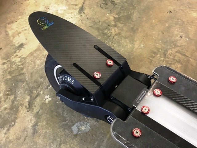 Garde Boue Arrière Fibre de Carbone Dualtron 3 et Thunder - Carbon Revo - Weebot