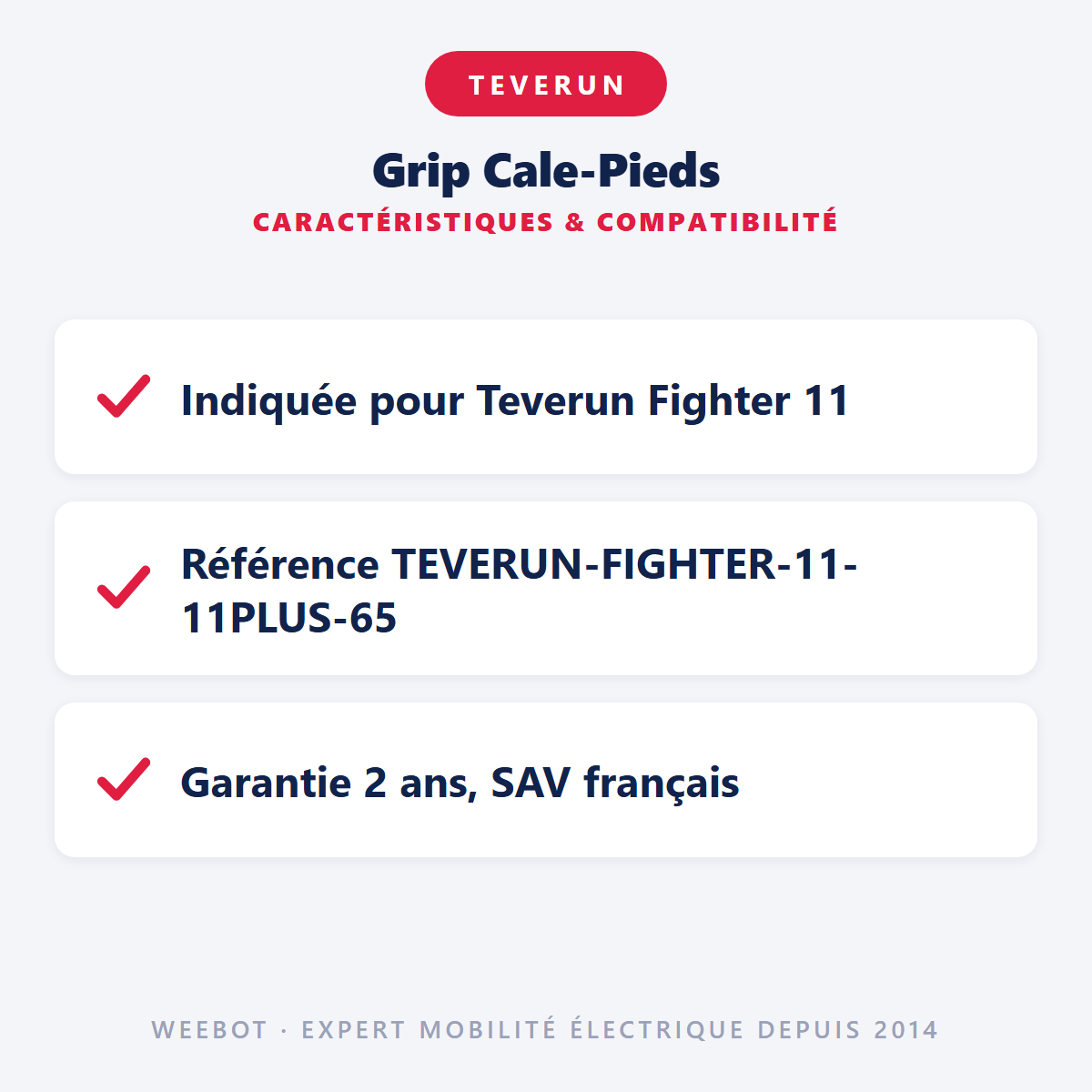 Grip Cale-Pieds : caractéristiques et compatibilité