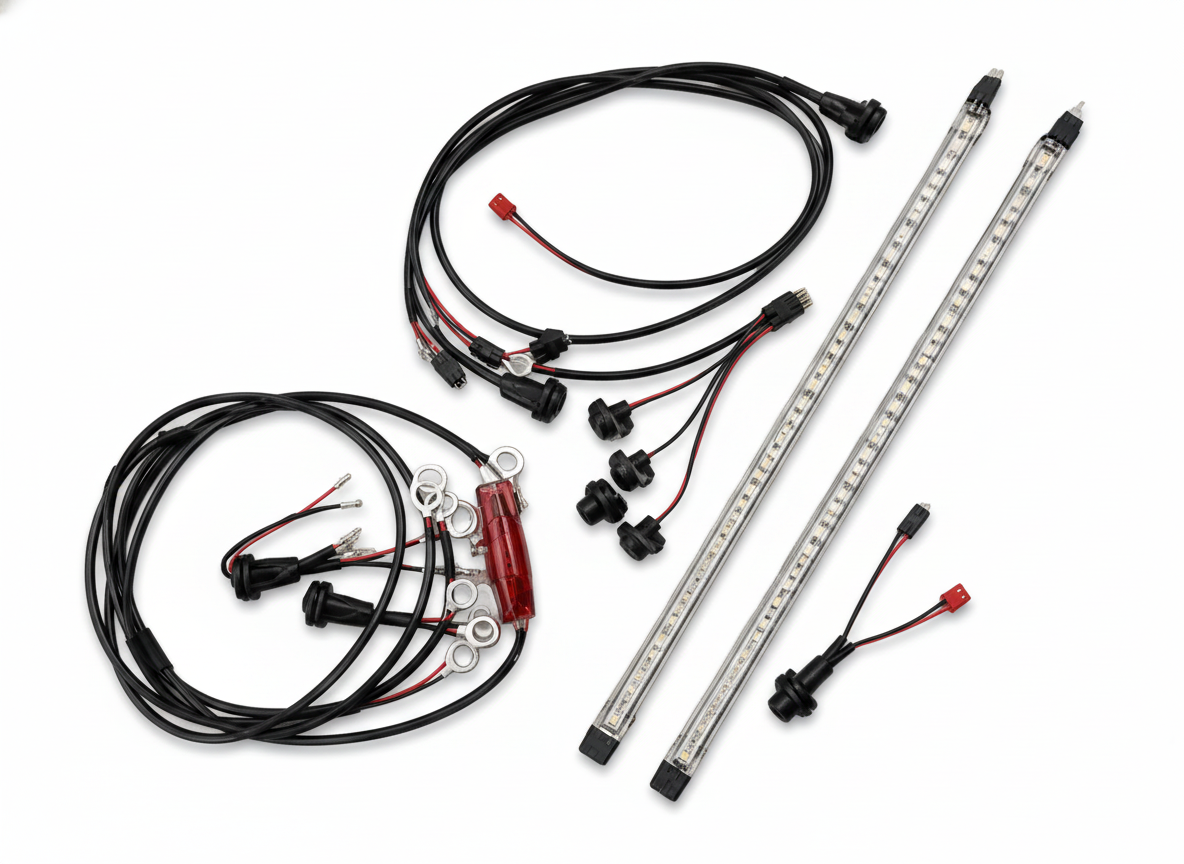 Kit Leds complet pour Trottinette Electrique Langfeite GT2 Mini — packshot studio sur fond blanc
