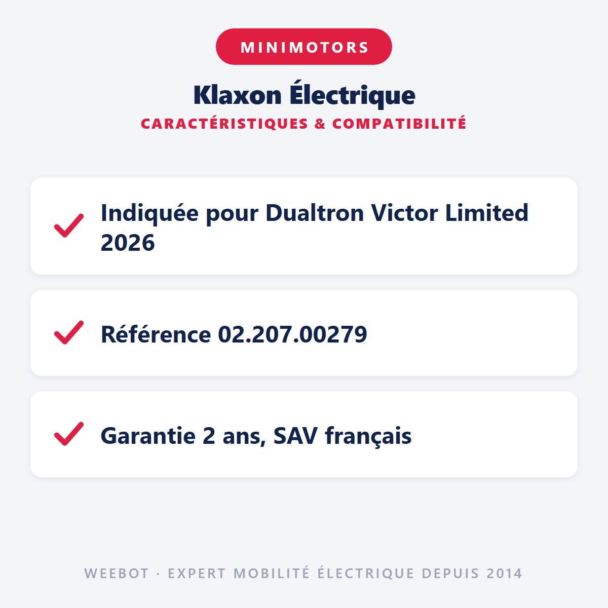 Klaxon Électrique : caractéristiques et compatibilité
