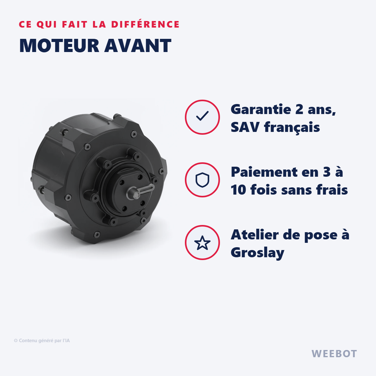 Moteur Avant : les points forts